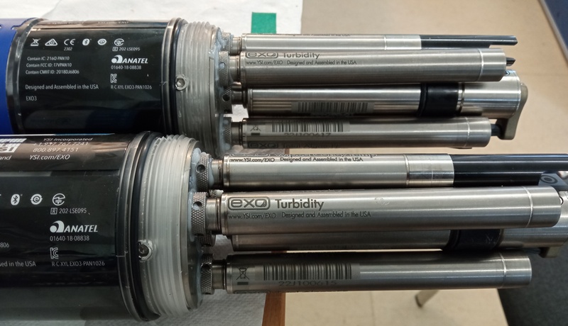 Einsatzvorbereitungen-Bestückung der Messgeräte Einsatzvorbereitungen-Bestückung der Messgeräte