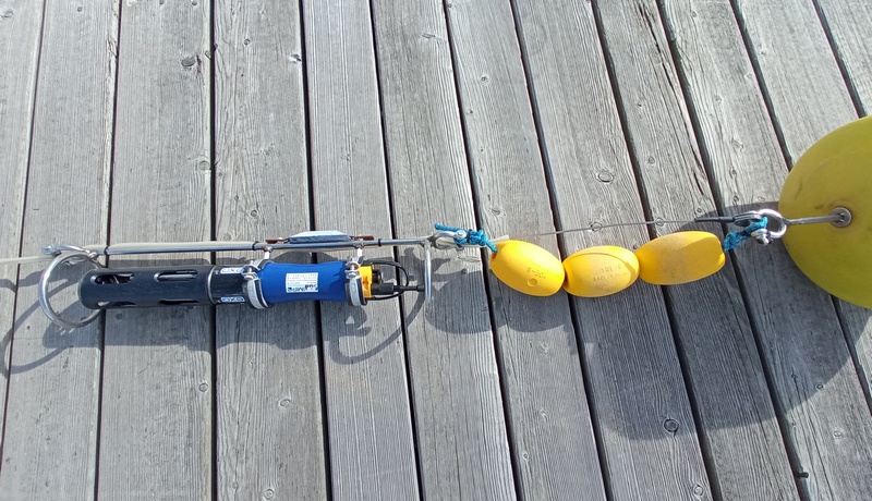 Messlayout an den ufernahen Messpunkten Messlayout an den ufernahen Messpunkten