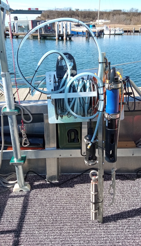 Begleitende Wasserprobenahme mit Trübungsmessung Begleitende Wasserprobenahme mit Trübungsmessung